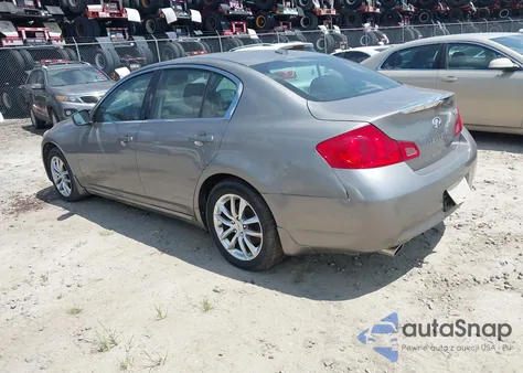 2009 Infiniti G37X z USA, uszkodzony, nr VIN JNKCV61F89M361436